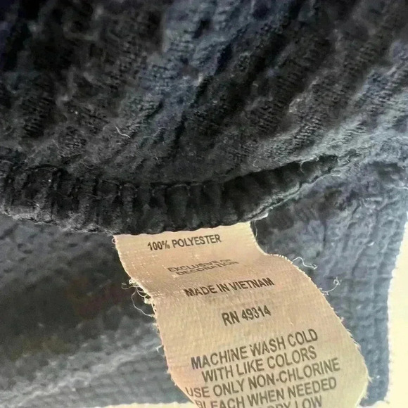 Gear Navy Men’s Blue Quarter Zip Pullover Size XXL - Picture 4 of 7